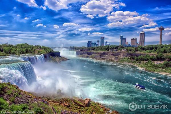 Ниагарский водопад (США-Канада, Нью-Йорк-Онтарио) фото