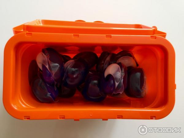 Капсулы Tide Go Pods с прикосновением аромата Lenor фото