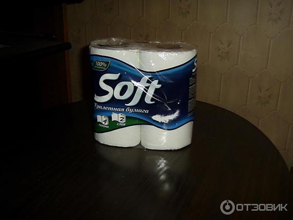 Туалетная бумага Soft фото