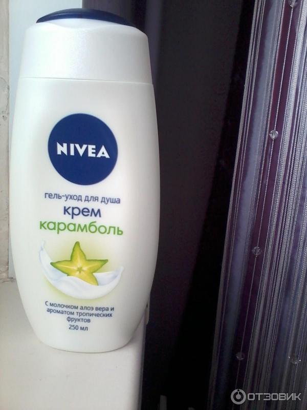 Гель-уход для душа Nivea Крем Карамболь фото