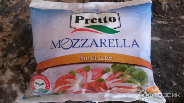 Сыр Pretto mozzarella фото