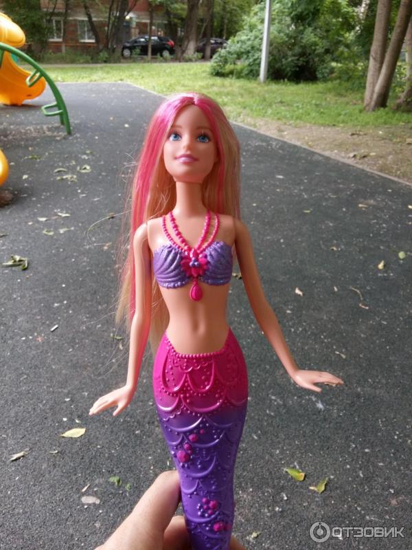Кукла Barbie Русалочка с волшебными пузырьками фото