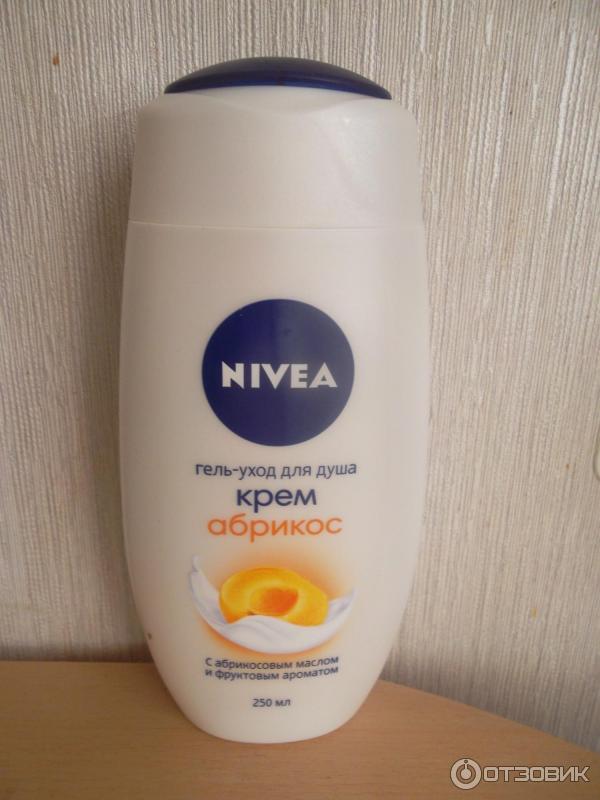 Гель-крем для душа Nivea Крем абрикос фото