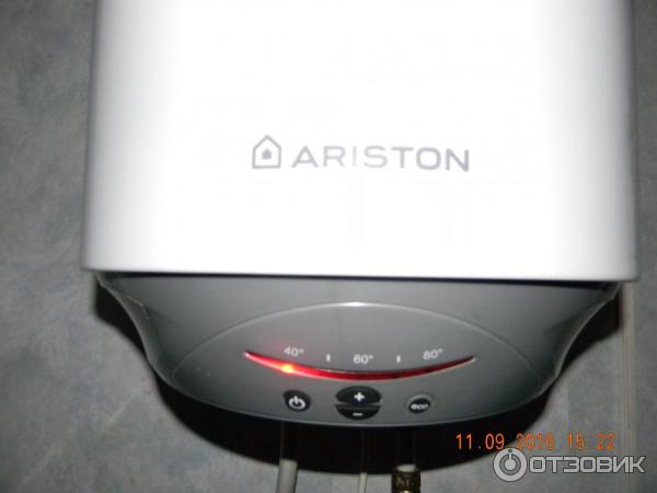 Электрический водонагреватель Ariston ABS PLT ECO 50 V Slim фото