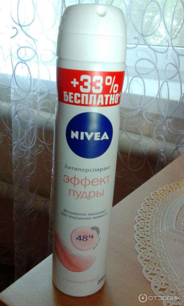 Дезодорант-антиперспирант NIVEA Эффект пудры спрей фото