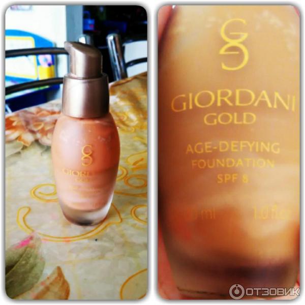 Тональная основа Oriflame Giordani Gold Тон актив фото