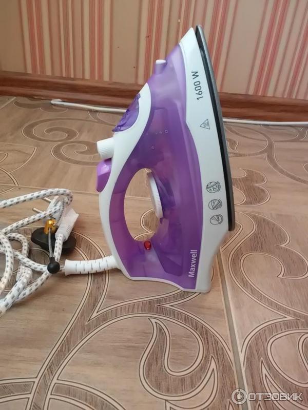 Как разобрать утюг maxwell Отзыв о Паровой утюг Maxwell MW-3052 VT Качество выше цены