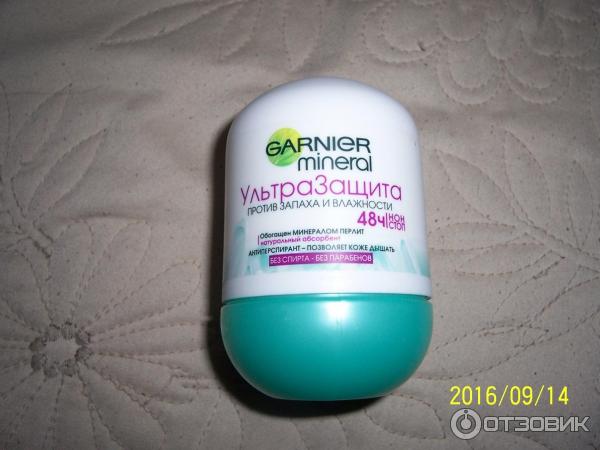 Дезодорант Garnier Mineral Ультразащита против запаха и влажности 48 часов