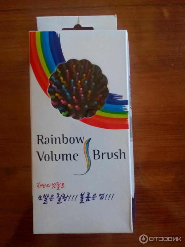 Щетка для волос Eyecandy Rainbow Volume Brush фото