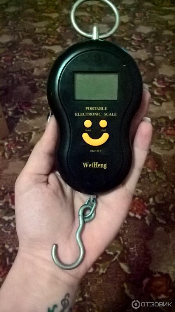 Весы электронные WeiHeng Portable Electronic Scale фото