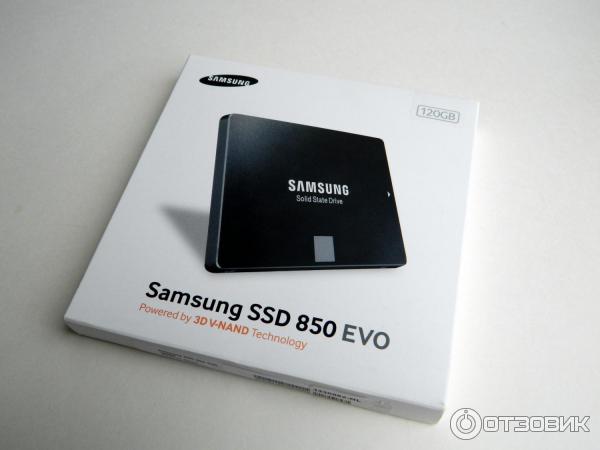 Коробка Samsung SSD 850 EVO