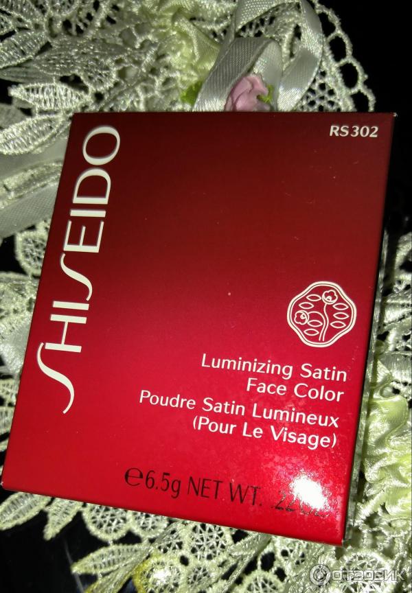 Румяна Shiseido Luminizing Satin Face Color фото