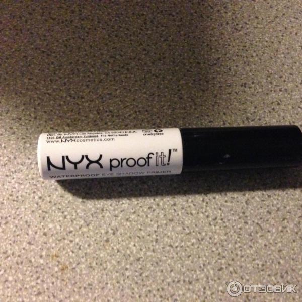 NYX Waterproof eyeshadow primer - праймер для теней фото