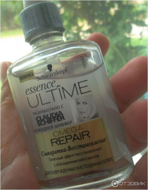 Сыворотка-восстановление Schwarzkopf Essence Ultime Serum Omega Repair для волос фото