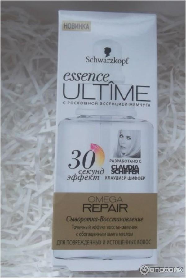 Сыворотка-восстановление Schwarzkopf Essence Ultime Serum Omega Repair для волос фото