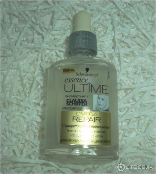 Сыворотка-восстановление Schwarzkopf Essence Ultime Serum Omega Repair для волос фото