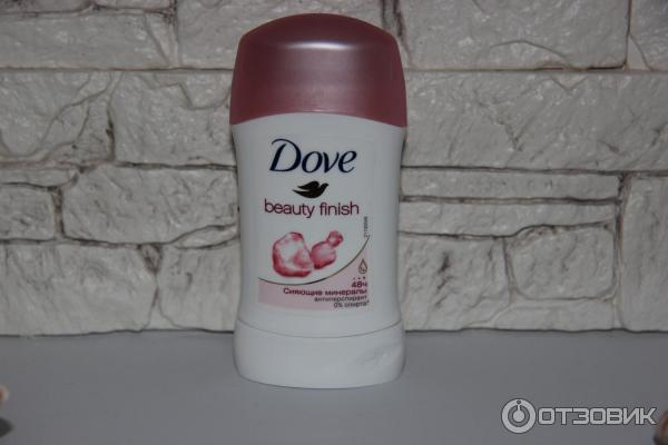 Дезодорант-антиперспирант карандаш Dove Beauty Finish Сияющие минералы фото