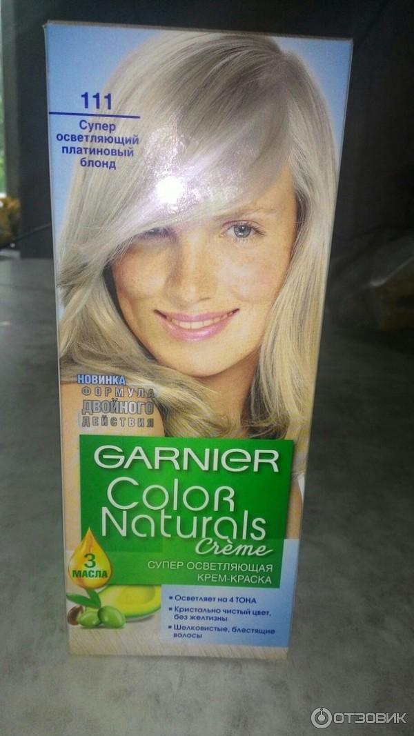 Garnier color naturals платиновый