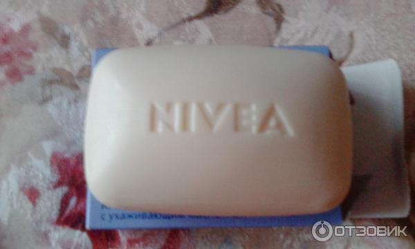 Крем - мыло NIVEA нежность и забота с ухаживающим маслом ши фото