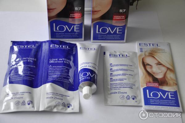 Краска для волос estel love intense