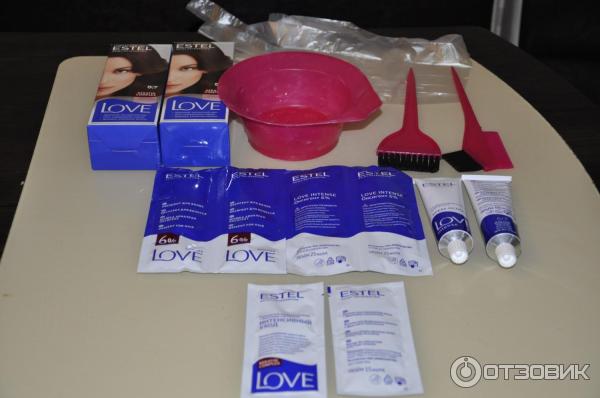 Краска для волос estel love intense