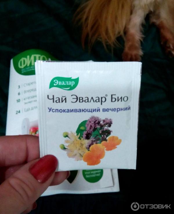 Эвалар Чай Успокаивающий Вечерний Купить
