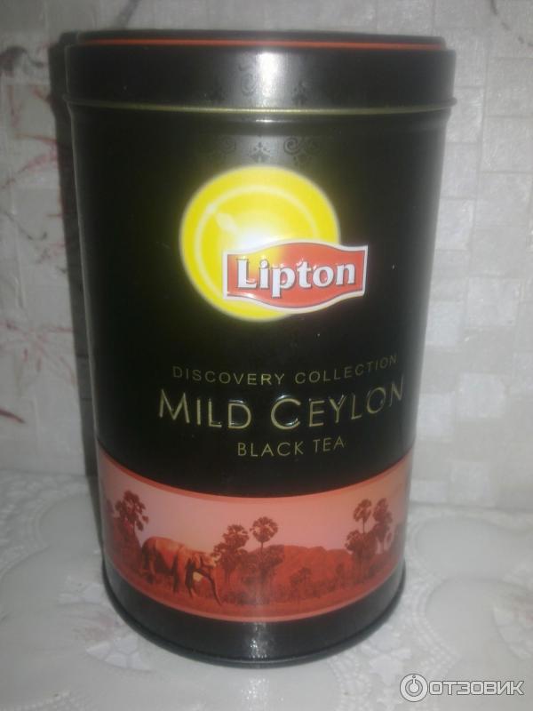 Чай черный Lipton Mild Ceylon Discovery Collection фото