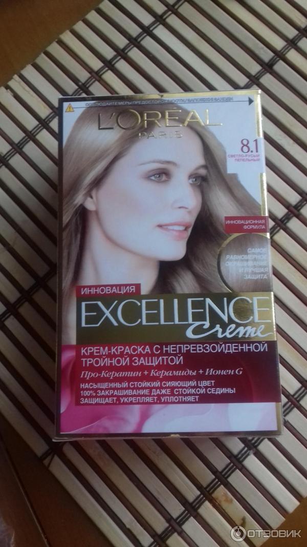 Крем-краска для волос L'Oreal Paris Excellence Creme с про-кератином фото