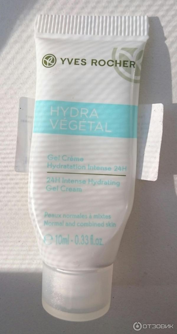 Крем-гель Yves Rocher Hydra Vegetal Интенсивное Увлажнение 24 часа фото