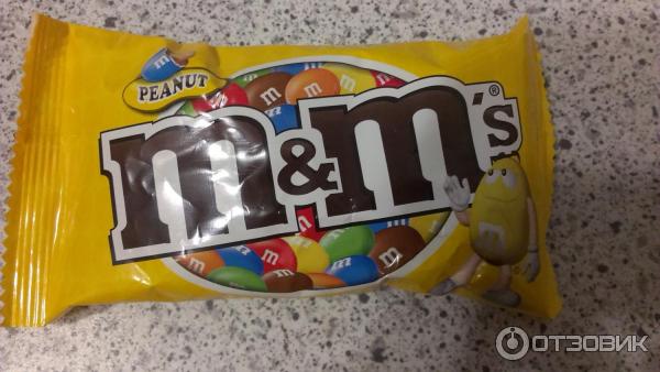 Драже M&M's c арахисом фото