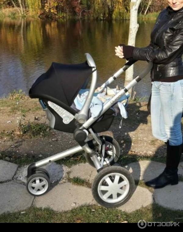 К коляске шла автолюлька Maxi Cosi Cabrio