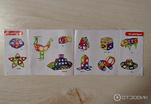 Магнитный конструктор Magical Magnet 40 pcs фото