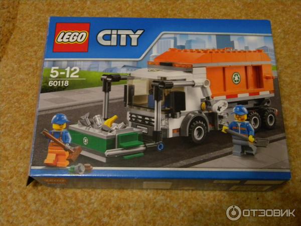 Конструктор LEGO City 60118 Мусоровоз фото