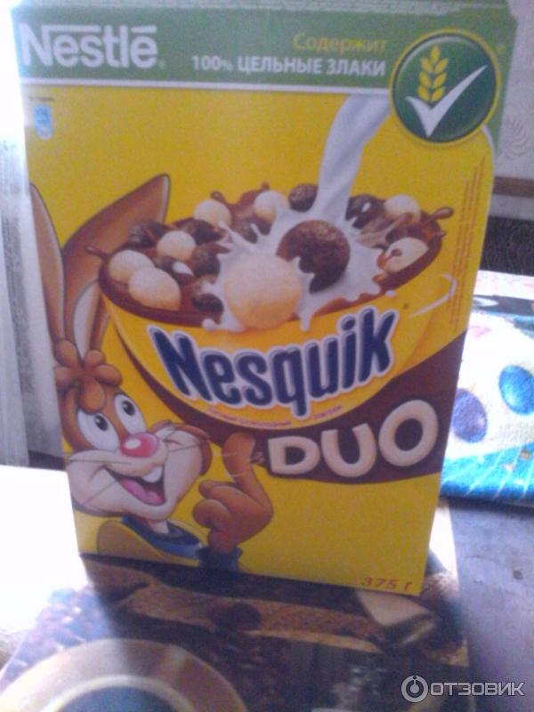 Готовый завтрак Nesquik Duo Nestle фото