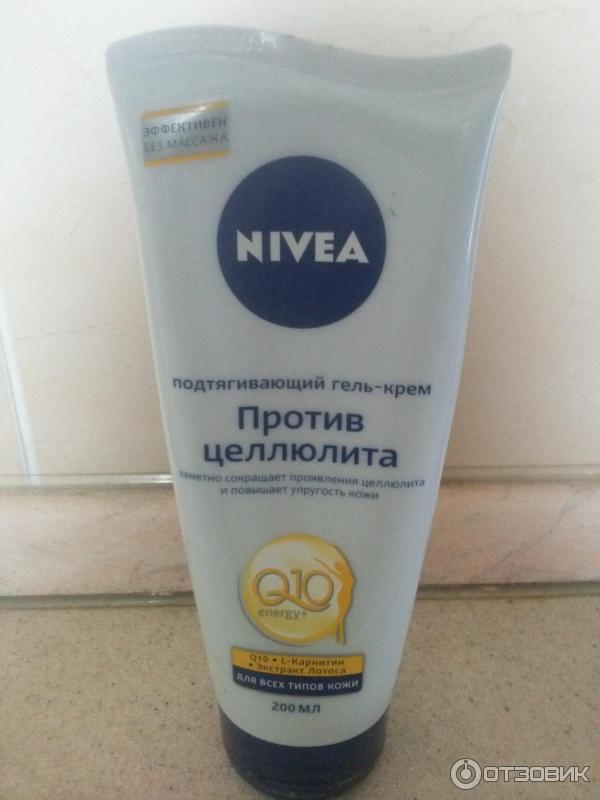 Гель-крем против целлюлита Nivea Q10 Plus фото