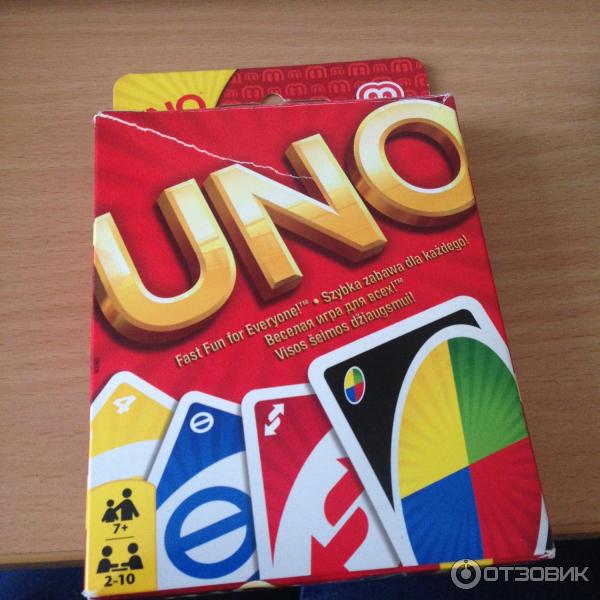 Настольная карточная игра UNO фото