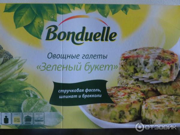 Овощные галеты Зеленый букет Bonduelle