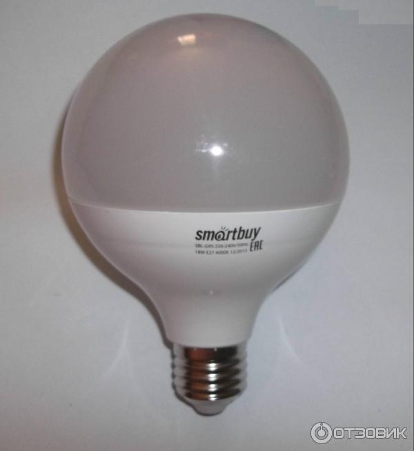 Лампа светодиодная SmartBuy SBL-G95-18-40K-E27