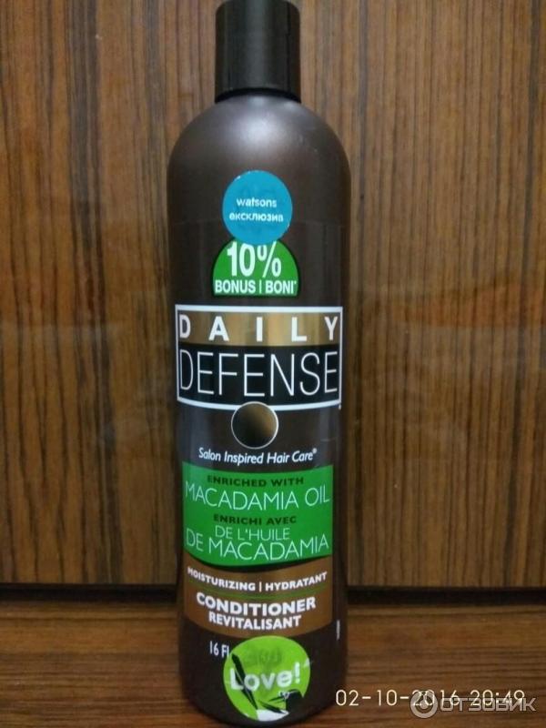 Шампунь и кондиционер для волос Daily Defense with Macadamia Oil фото