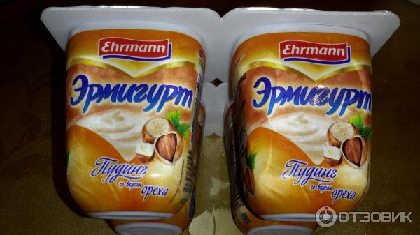 Пудинг Ehrmann Эрмигут со вкусом ореха 3% фото