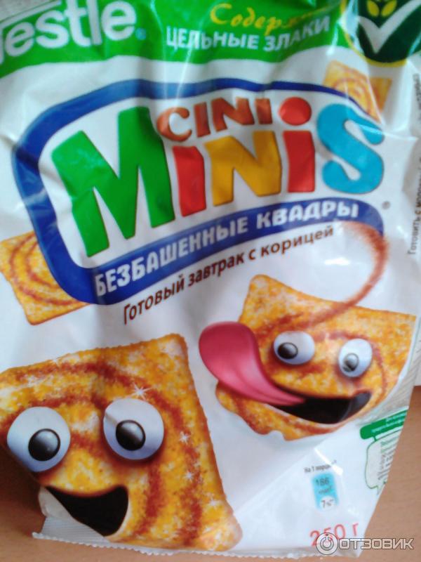 Готовый сухой завтрак Nestle Cini Minis фото