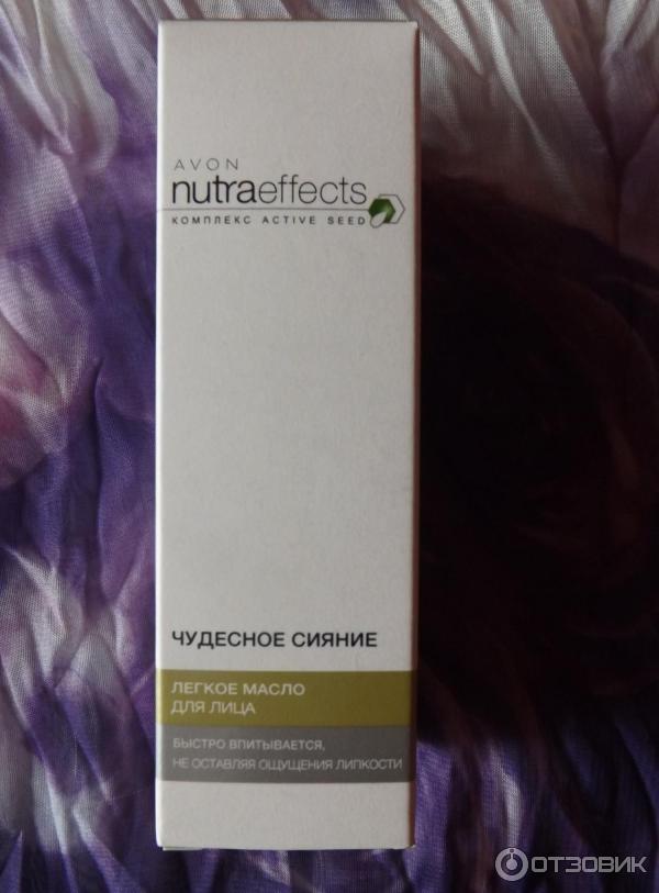 Легкое масло для лица Avon NutraEffects Чудесное сияние фото