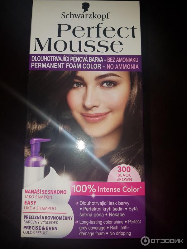 Краска-мусс для волос Schwarzkopf Perfect Mousse фото