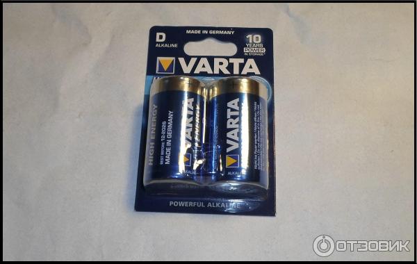 Батарейки Varta Alkaline High Energy LR20 D фото