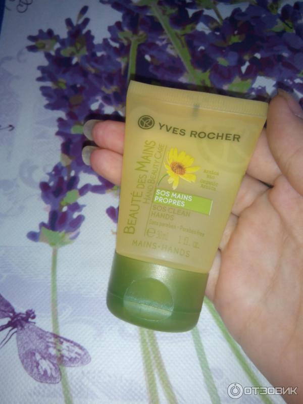 Гель для рук Yves Rocher SOS Arnica Essentiel Чистые руки - упаковка