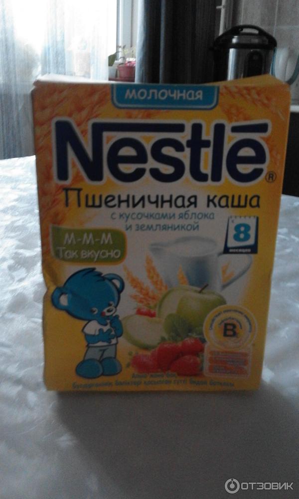 Каша Nestle молочная фото