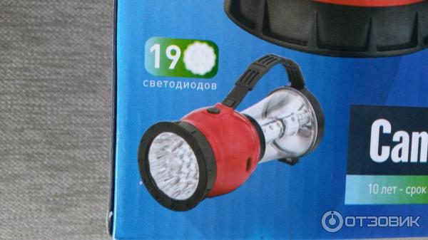 Аккумуляторный светодиодный фонарь Camelion Camping LED 29318 фото