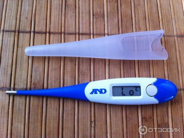 Электронный термометр с гибким наконечником A&D DT-623 фото