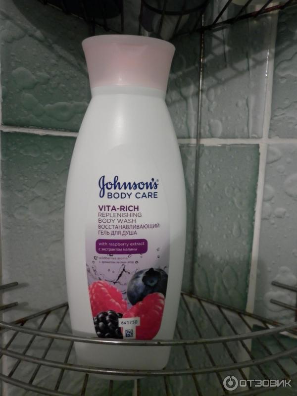 Восстанавливающий гель для душа Johnson's Baby Body Care Vita-Rich фото