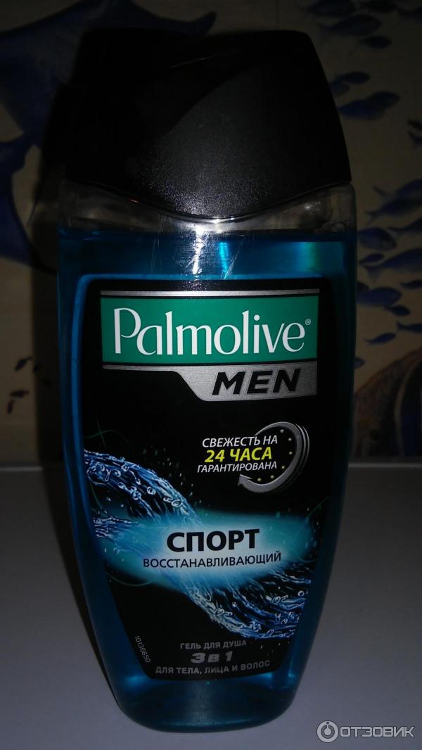 Гель для душа Palmolive Men Спорт восстанавливающий 3 в 1 фото